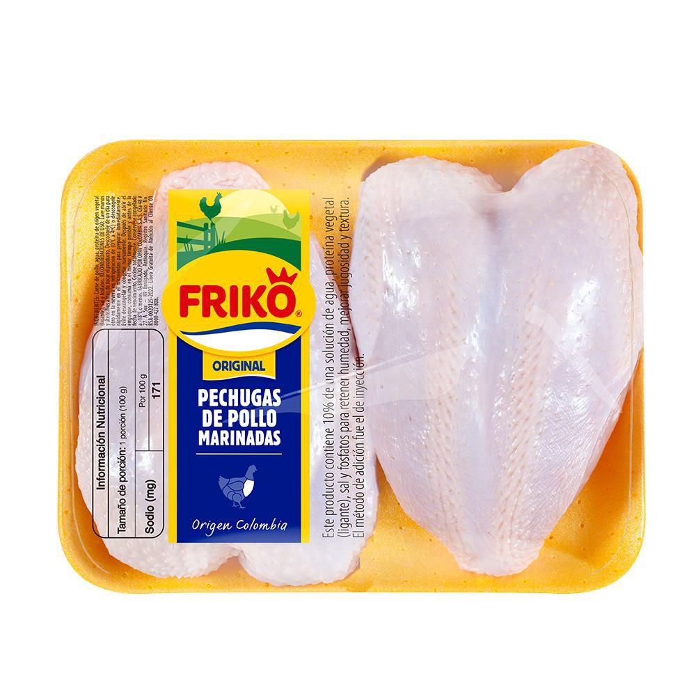 Pechuga de pollo FRIKO HF marinada con piel img #1