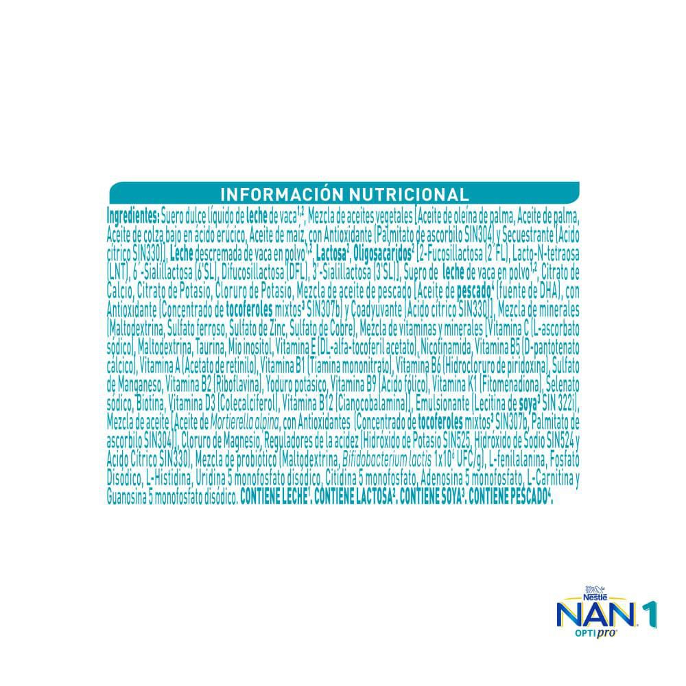 Fórmula infantil NAN optipro 1 lata (400  gr) img #6