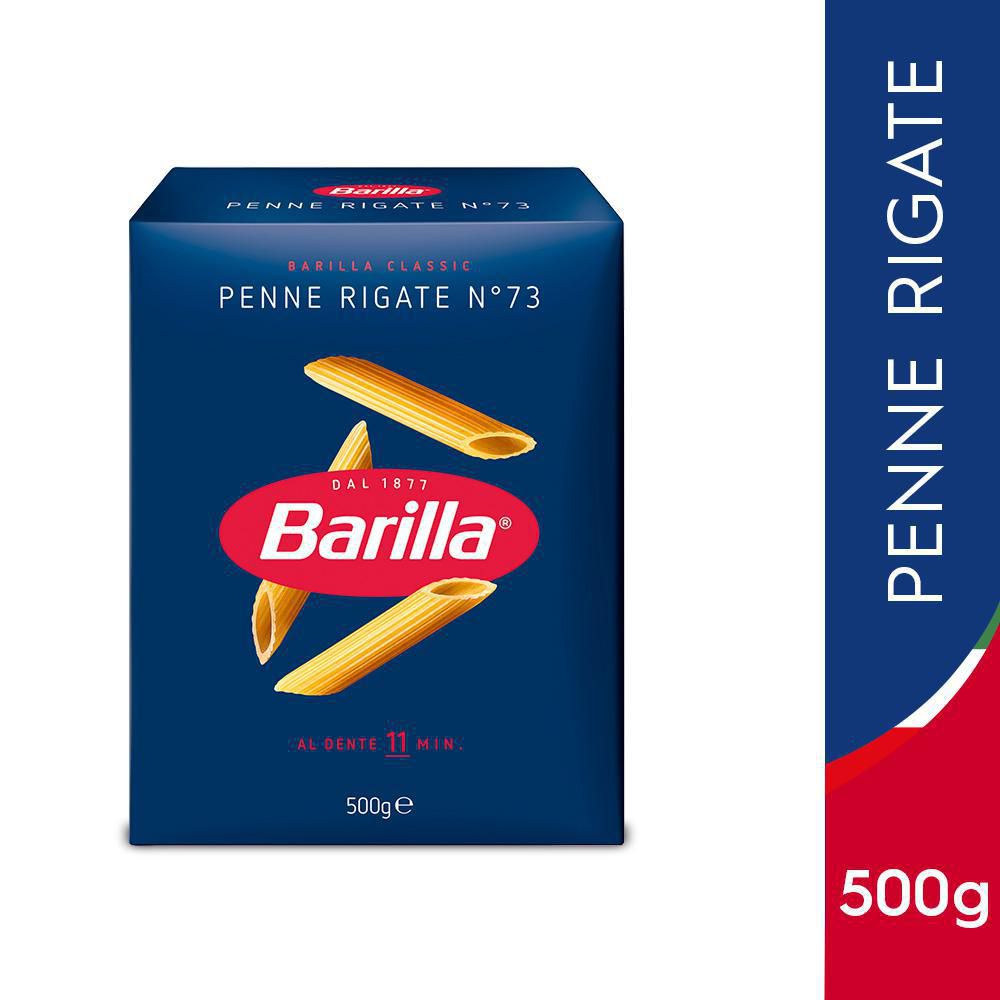 Pastas BARILLA MARCA EXCLUSIVA penne rigate n°73 (500  gr) img #1