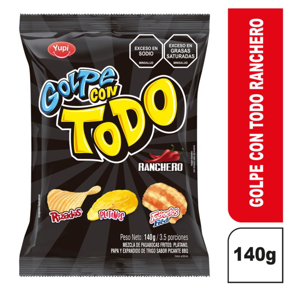 Pasabocas GOLPE ranchero (140  gr) img #1