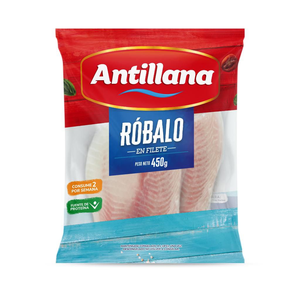 Filete de róbalo ANTILLANA congelado (450  gr) img #1