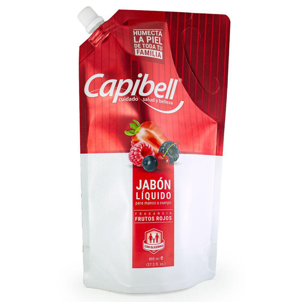 Jabón líquido CAPIBELL frutos rojos (800  ml) img #2