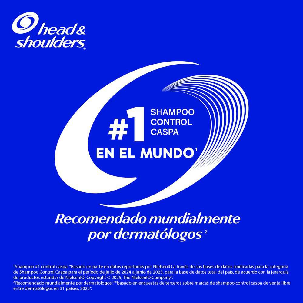 Shampoo H&S 2 en 1 suave y manejable (750  ml) img #6