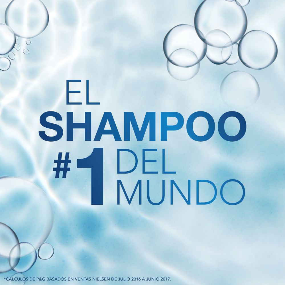Shampoo H&S 2 en 1 suave y manejable (750  ml) img #9