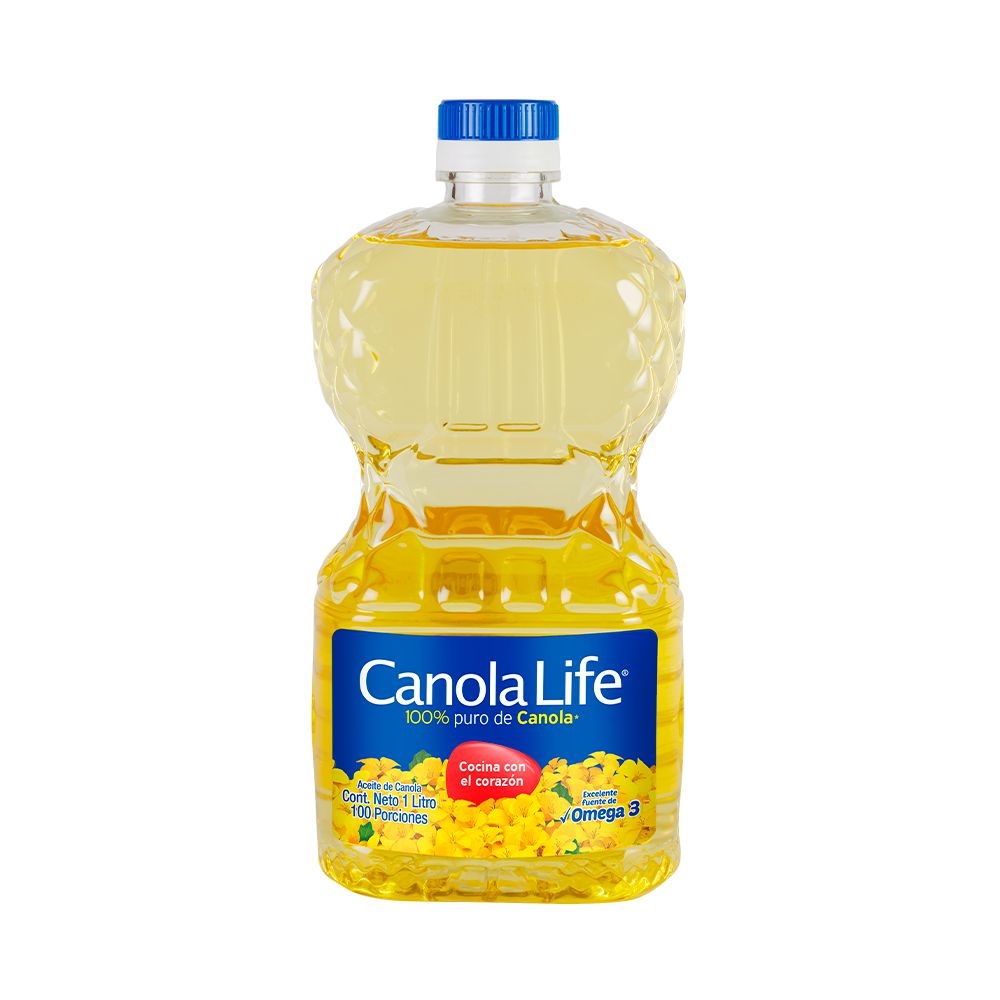 Aceite de canola CANOLA LIFE con omega 3 (1000  ml) img #1