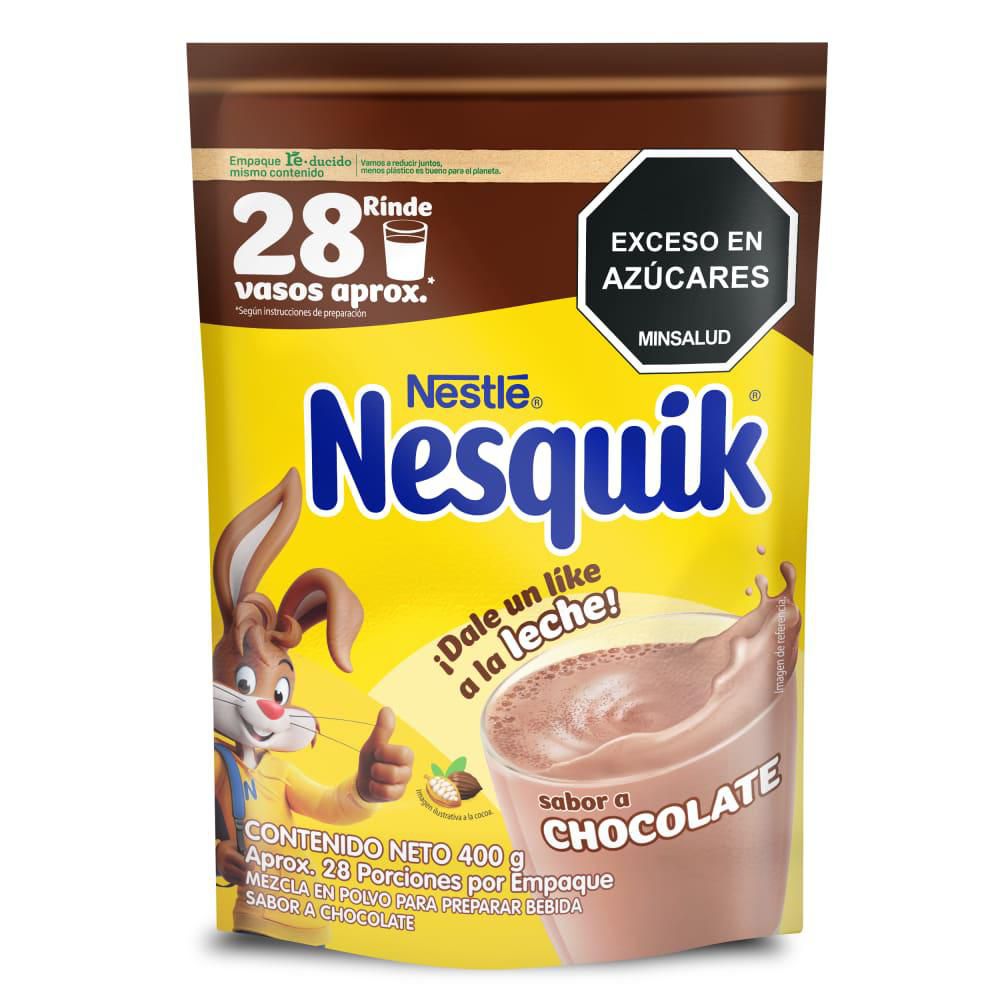 Bebida achocolatada NESQUIK sabor a chocolate (400  gr) img #2