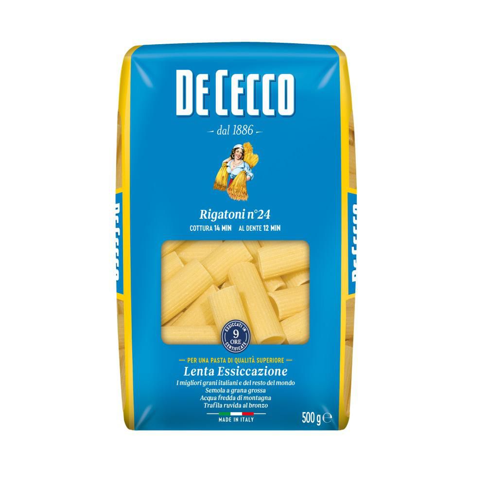 Pastas DE CECCO rigatoni (500  gr) img #1
