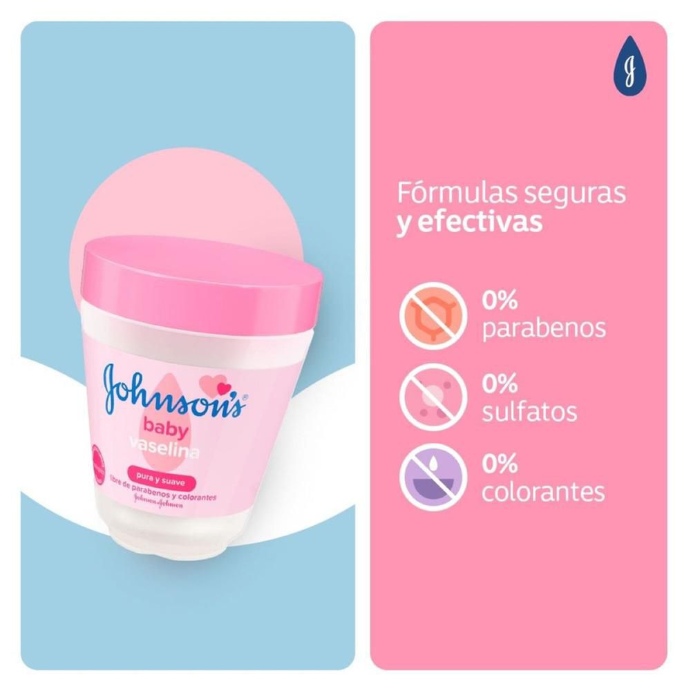Vaselina JOHNSON S baby, pura y suave (100  gr) img #4