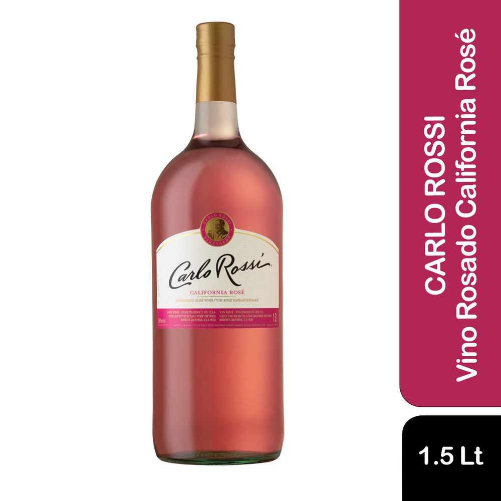 Vino rosado CARLO ROSSI suave afrutado Blended (1500  ml) img #1