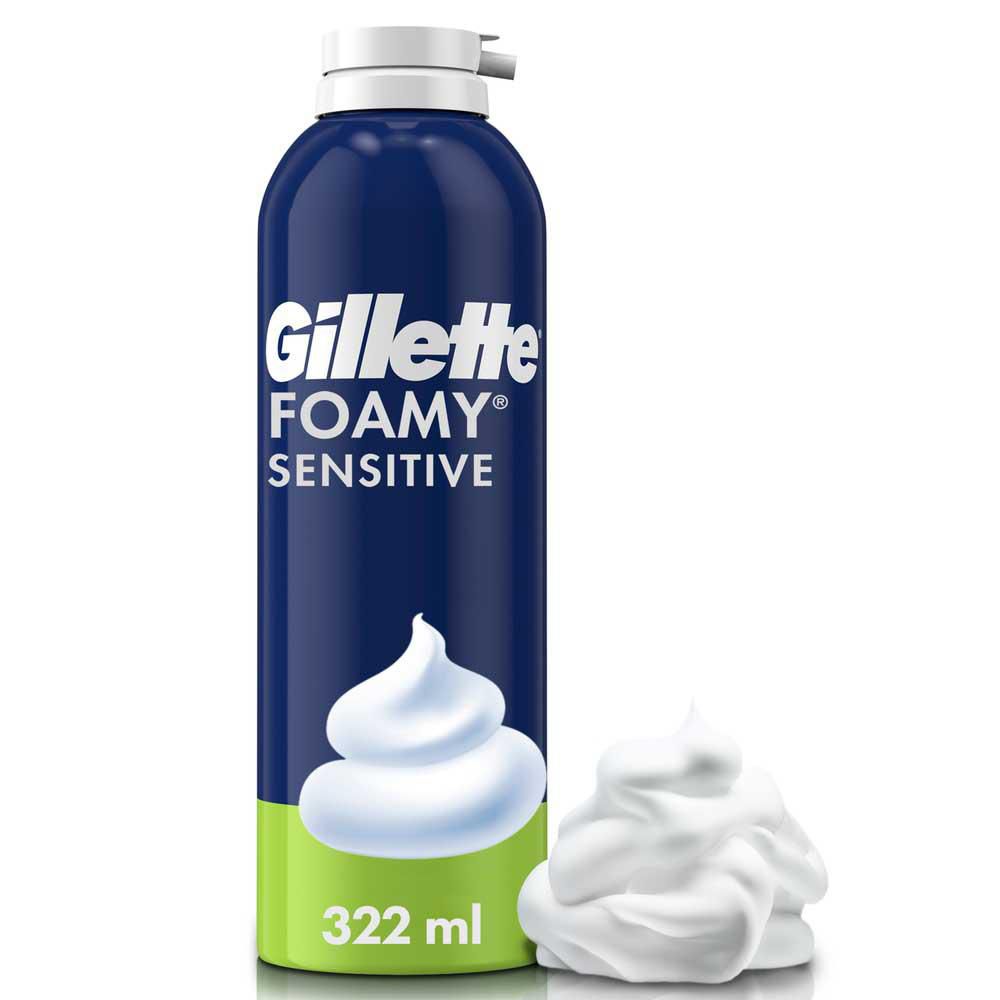 Espuma de afeitar GILLETTE foamy sensitive (312  gr) img #1