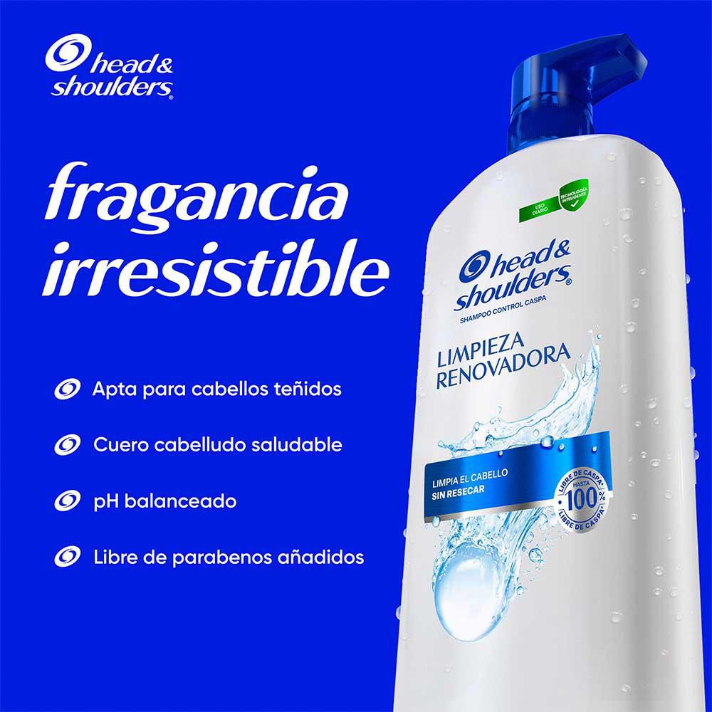 Shampoo H&S Limpieza Renovadora (1000  ml) img #2