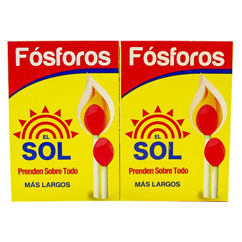 Fósforos EL SOL más largos img #1