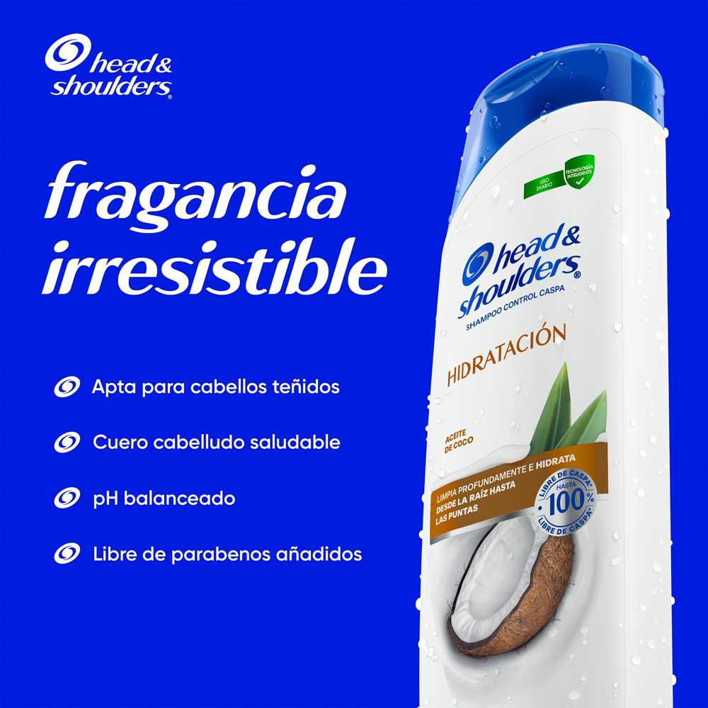 Shampoo H&S hidratación  (180  ml) img #2