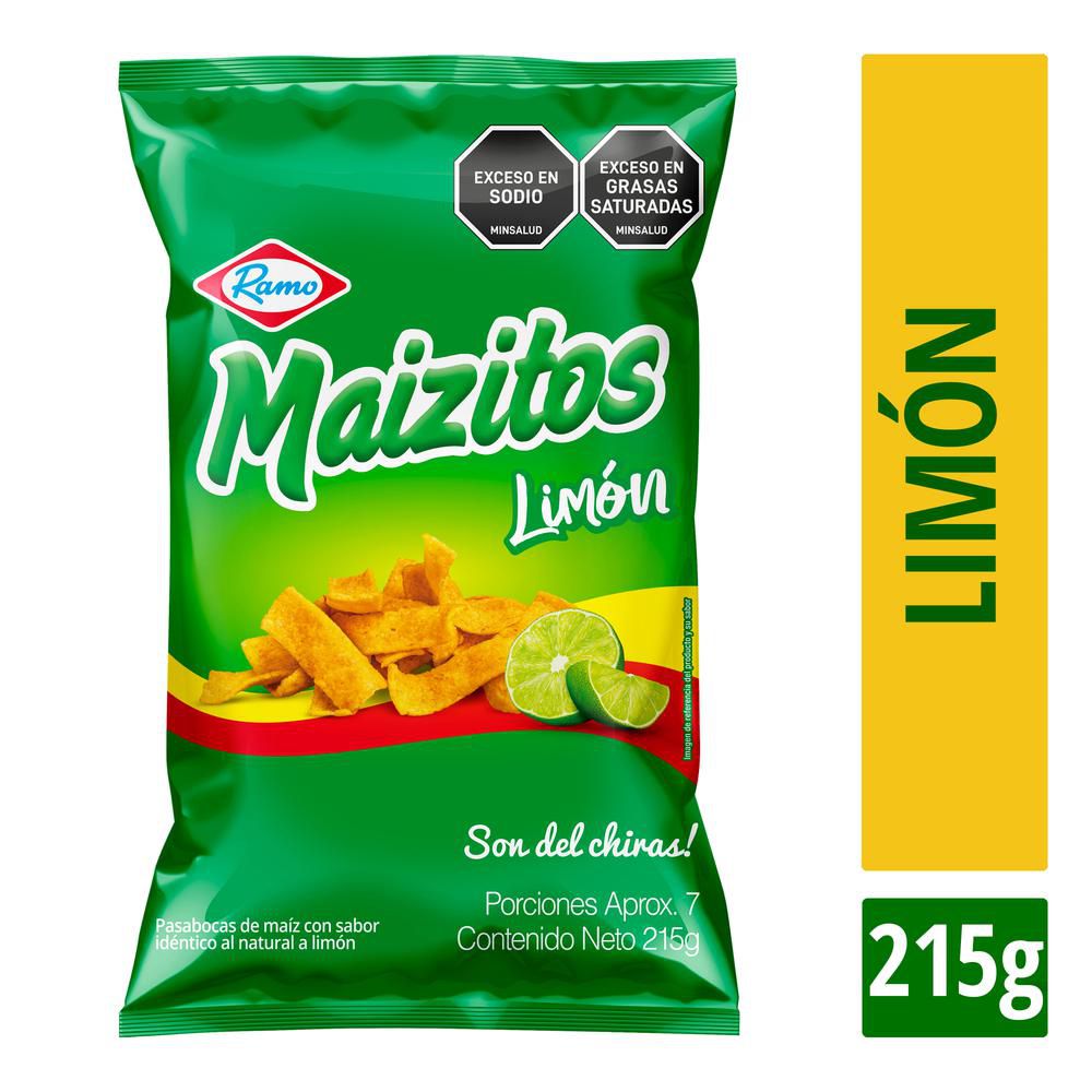 Pasabocas maizitos RAMO limón (215  gr) img #1