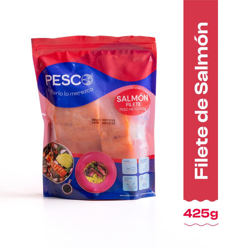 Filete de salmón PESCO refrigerado (425  gr) img #1
