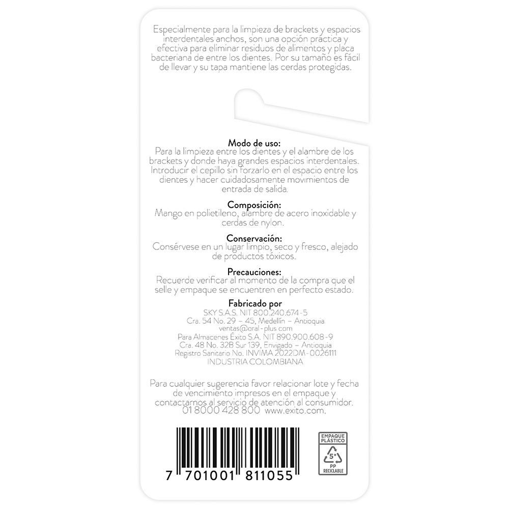 Kit de cepillos interdentales AMPM PLUS colores surtidos (1  und) img #2