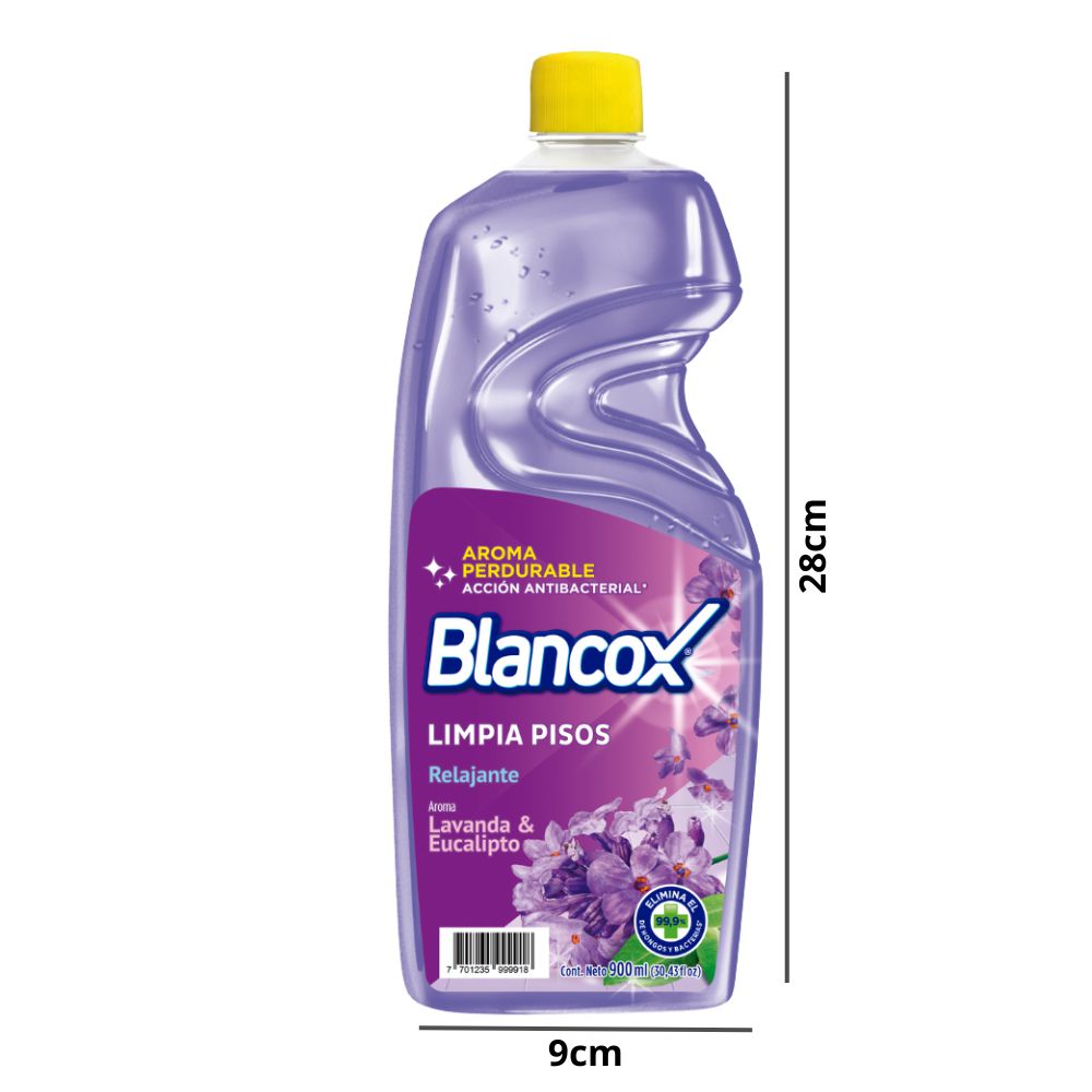 Limpiapisos BLANCOX relajante lavanda y eucalipto (900  ml) img #2