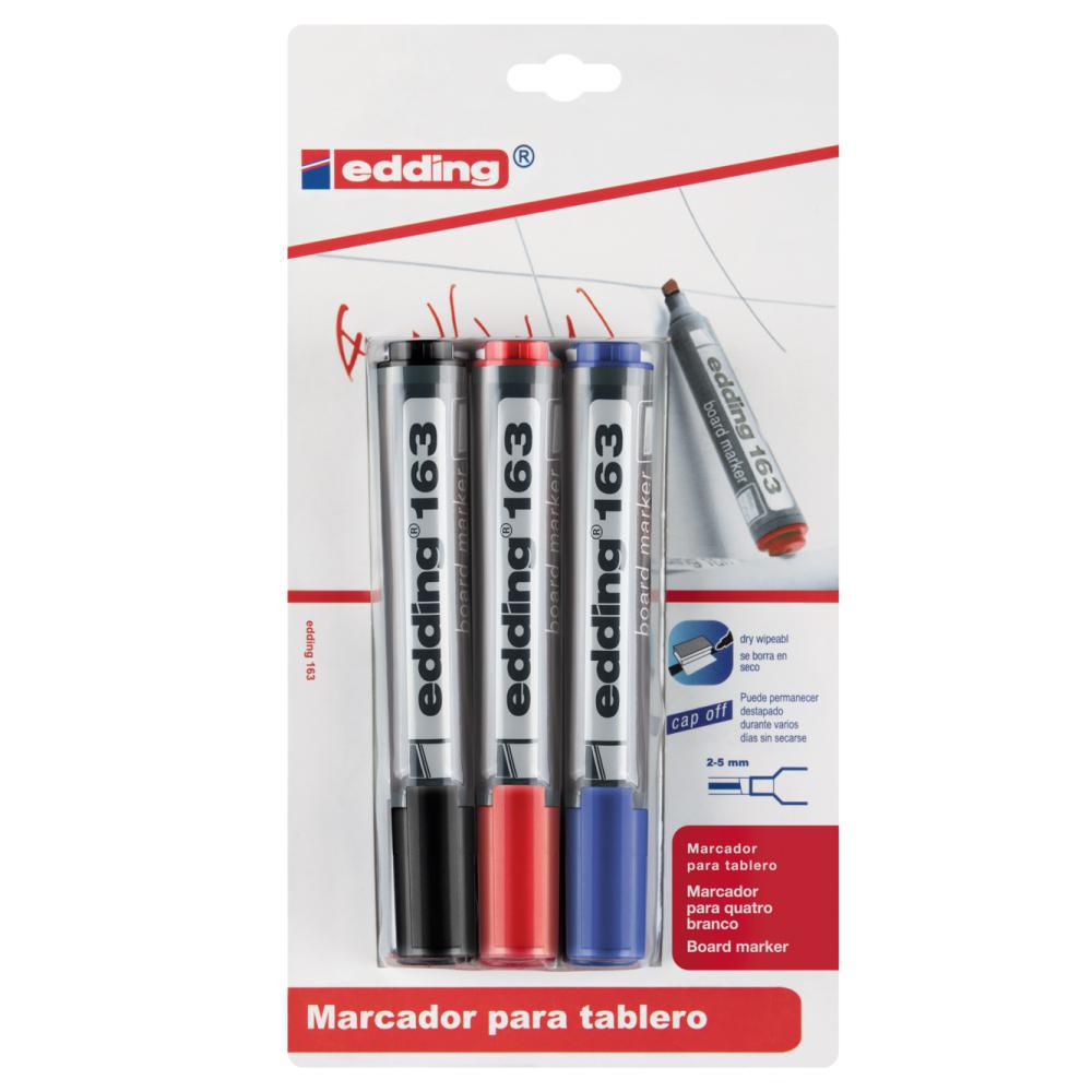 MARCADOR BORRABLE X 3 NEGRO R EDDING img #1