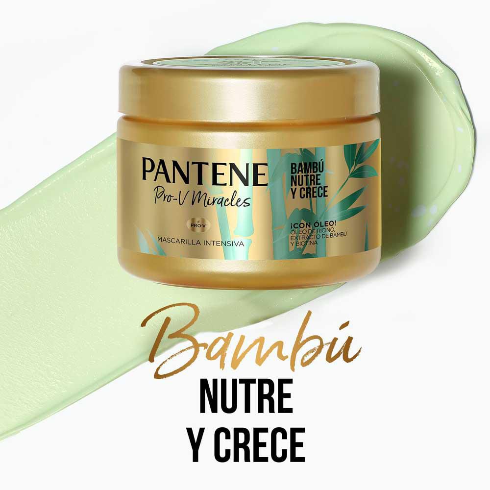 Mascarilla PANTENE bambú nutre y crece (300  ml) img #2