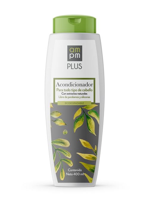 Acondicionador AMPM PLUS con extractos naturales (400  ml)