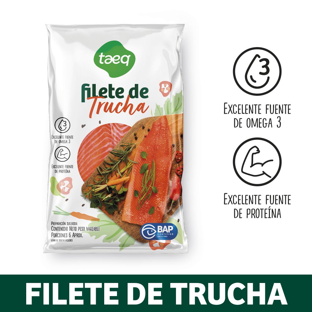 Filete de trucha TAEQ congelado img #1