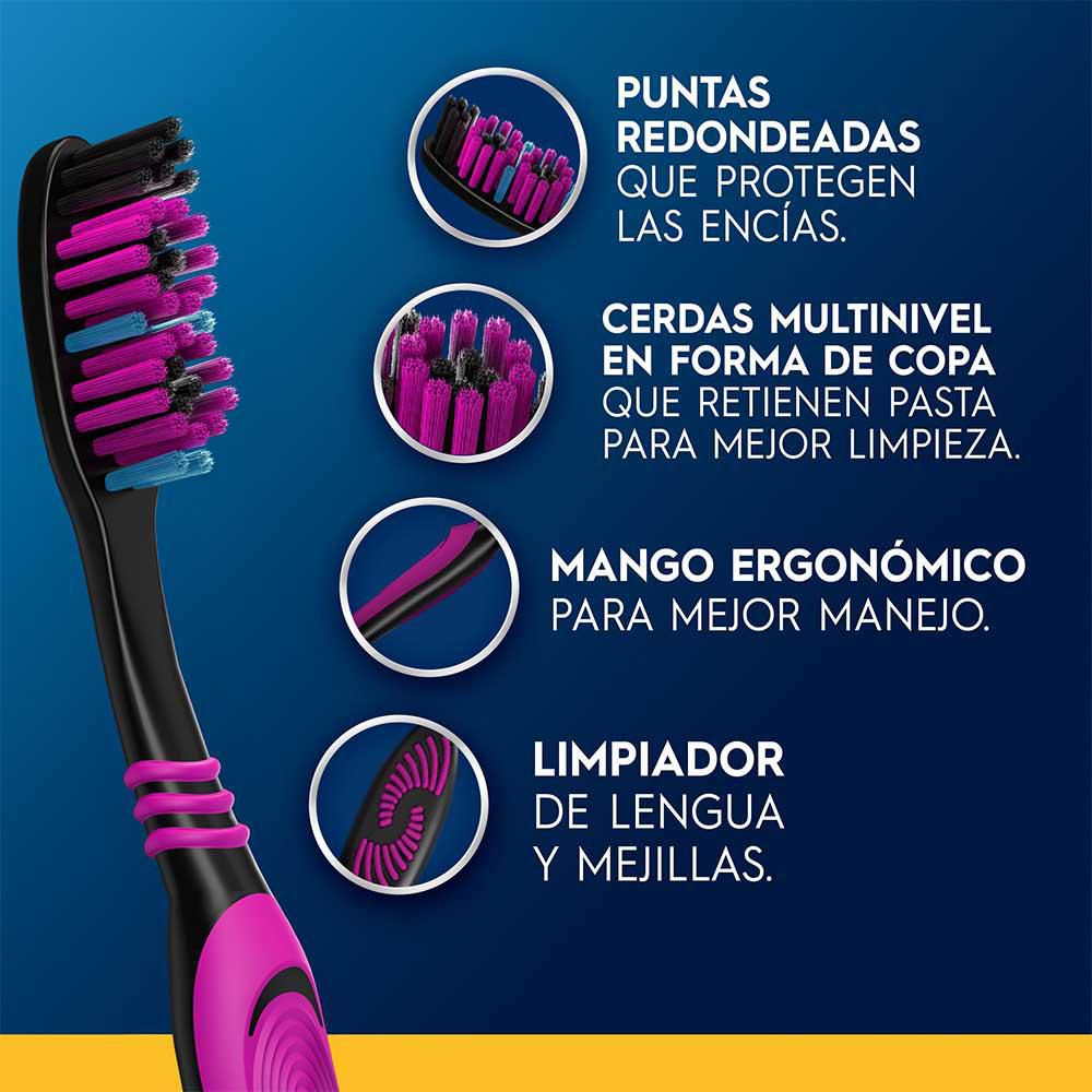 Cepillo de dientes ORALB complete black medio (4  und) img #2