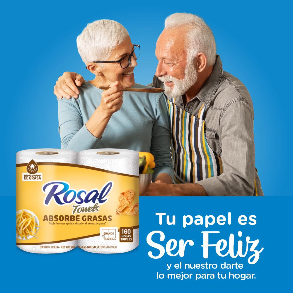 Toallas de cocina ROSAL absorbe grasas (2  und) img #5