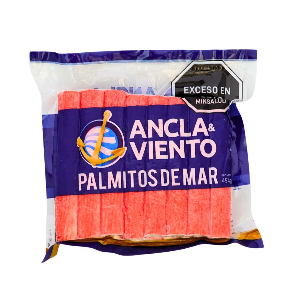Palmitos de mar ANCLA Y VIENTO congelados (454  gr) img #1
