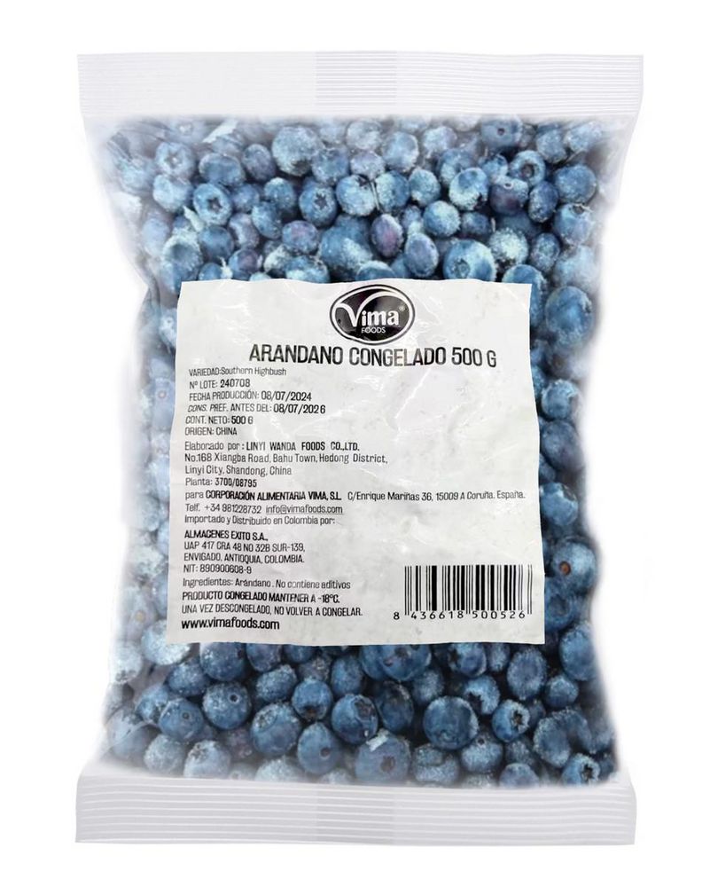 Arandanos Cong Imp  500  gr img #1