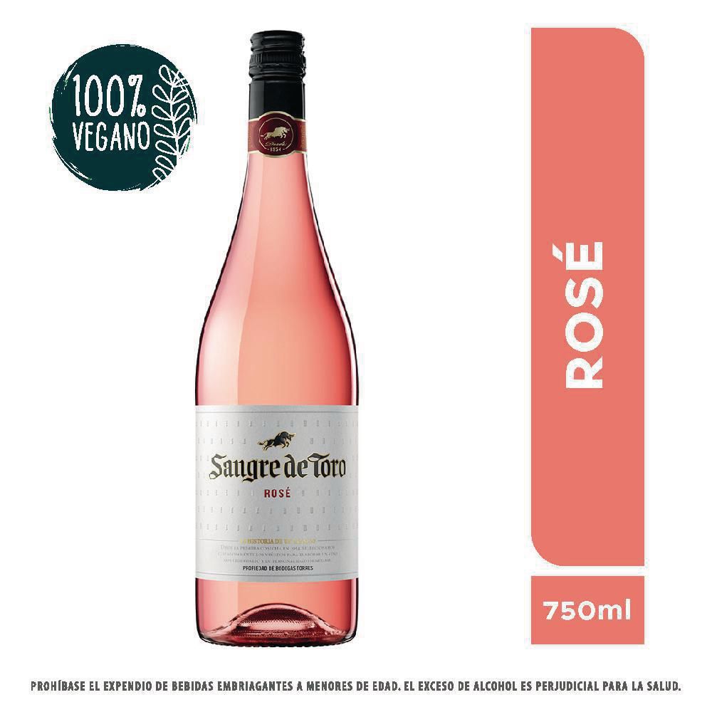Vino rosado TORRES 100% vegano  (750  ml) img #1