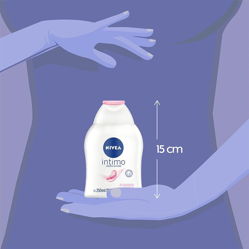 Jabón íntimo NIVEA cuidado suave (250  ml) img #5