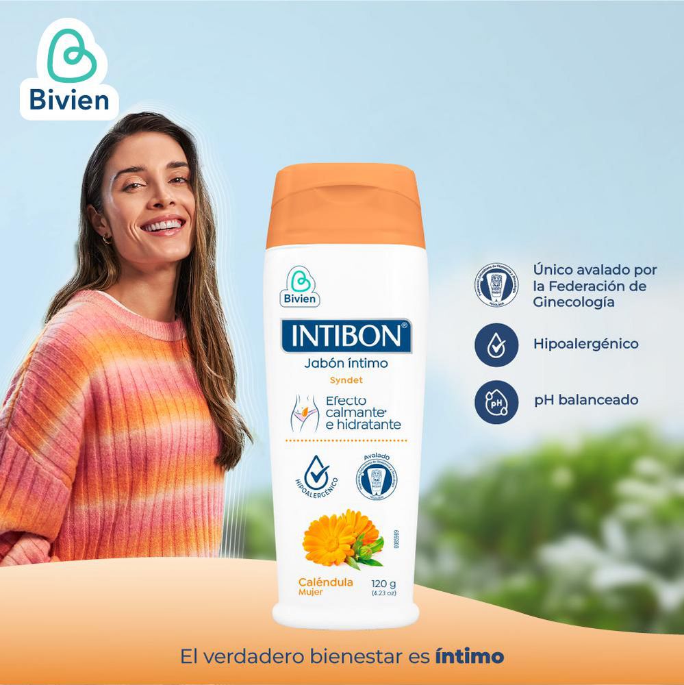 Jabón íntimo INTIBON hidratante (120  ml) img #4