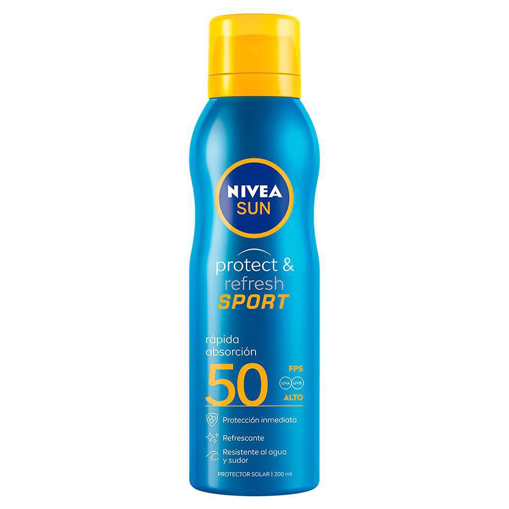 Protector solar NIVEA corporal spray FPS 50 (200  ml) img #1