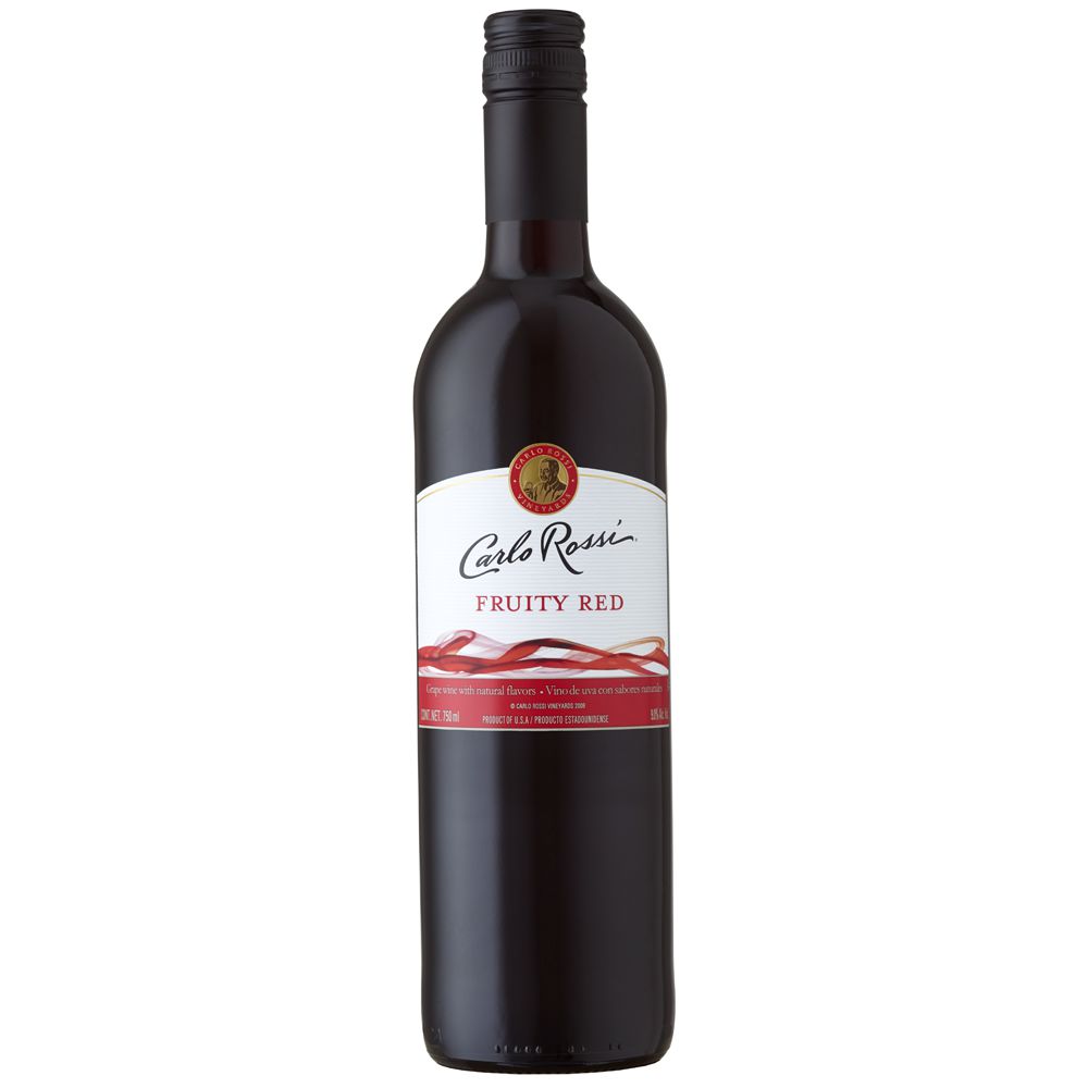 Vino tinto CARLO ROSSI fruity red  (750  ml) img #1