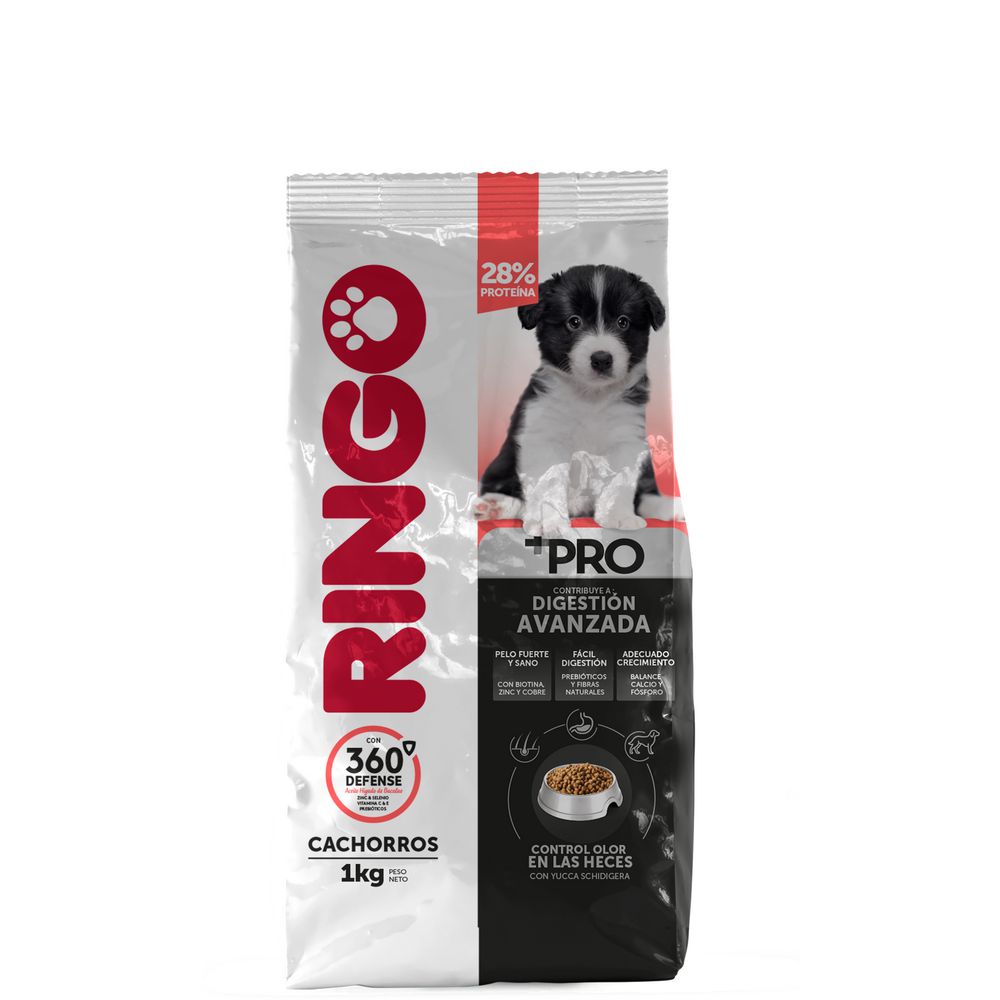 Comida para perros RINGO cachorros digestión avanzada (1000  gr) img #1