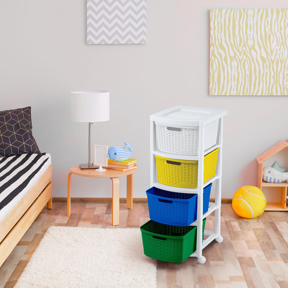 Combo Estudio Infantil, 1 Escritorio, 1 Silla , 1 Cajonero De 4 Gavetas Niños img #4