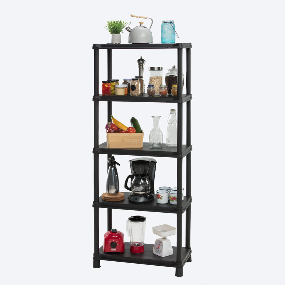 Combo Organizador Cocina,  1 Estante De 15 Pulgadas 5 Niveles, 1 Gavetero Organizador De 3 Gavetas img #3