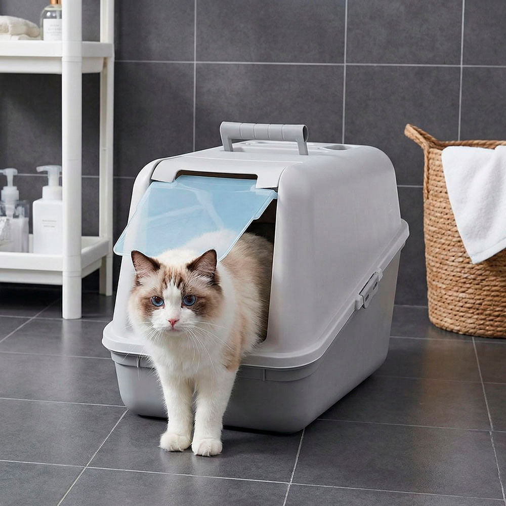 Arenero Para Gato Con Puerta img #1