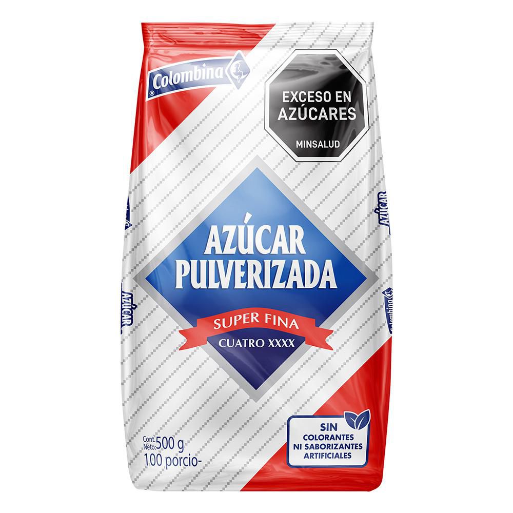Azúcar COLOMBINA pulverizada (500  gr) img #1