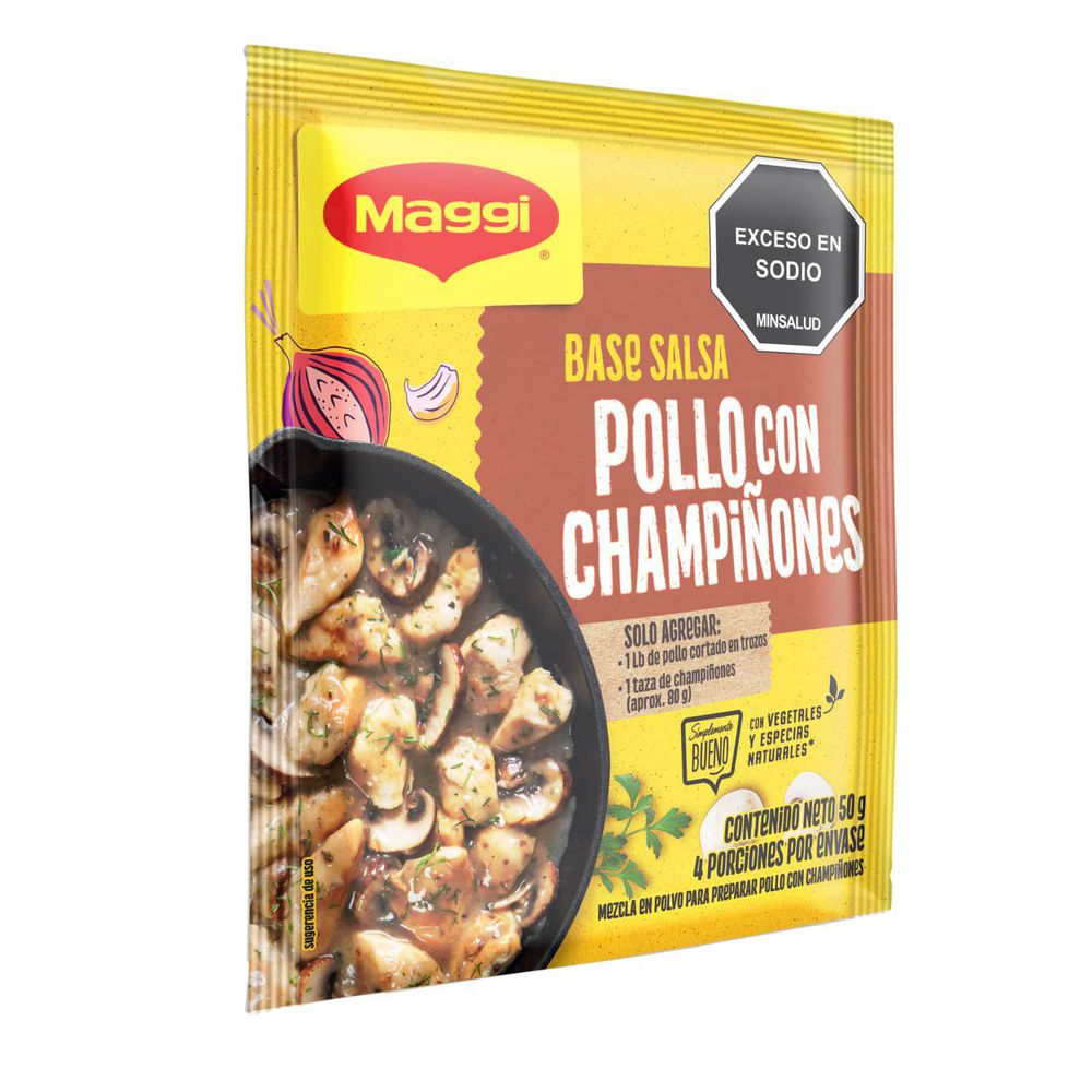 Base para pollo MAGGI pollo champiñones (50  gr) img #5