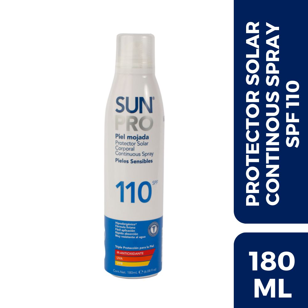 Protector solar SUN PRO continuo spary FPS 110 (180  ml) img #1