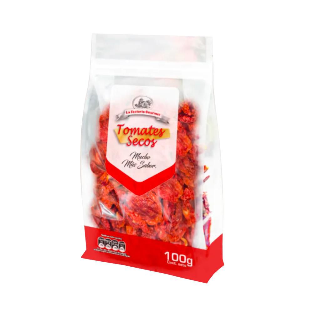 Tomates LA FACTORIA GOURMET secos doy pack (100  gr) img #1