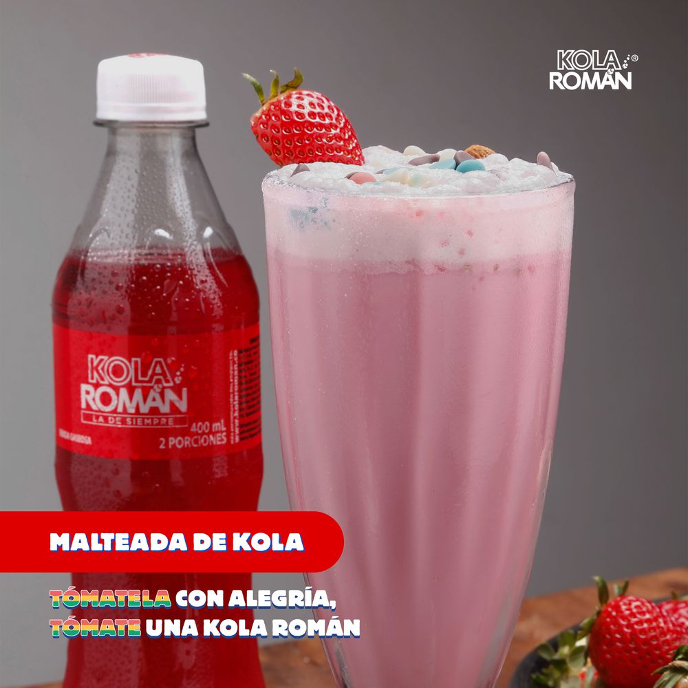 Gaseosa KOLA ROMAN original (400  ml) img #5