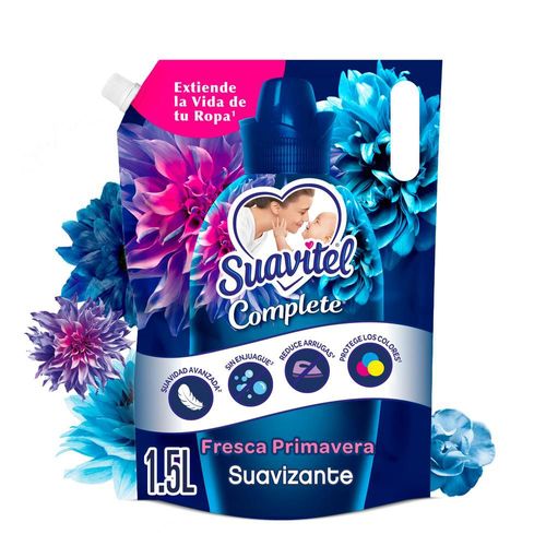 Suavizante SUAVITEL complete fresca primavera (1500  ml)