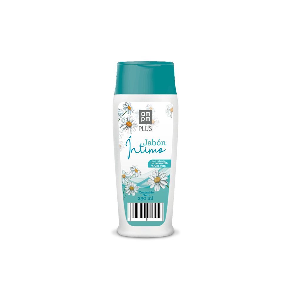 Jabón íntimo AMPM PLUS manzanilla (230  ml) img #1