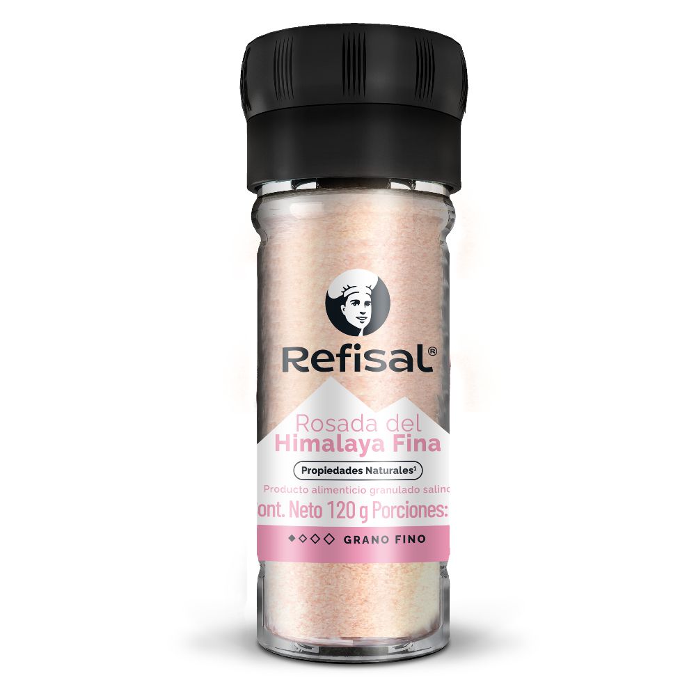 Sal REFISAL rosada del Himalaya grano fino (120  gr) img #1