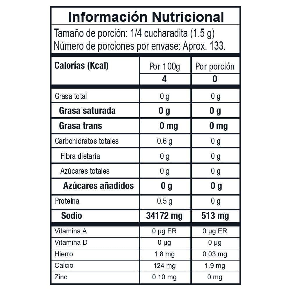 Sal REFISAL rosada del Himalaya grano fino (200  gr) img #3