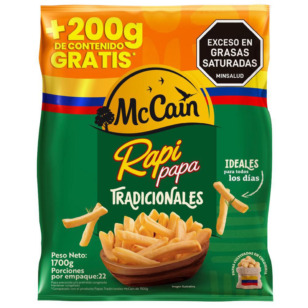 Papa Tradicional Extracontenido RAPI 1500  gr img #1