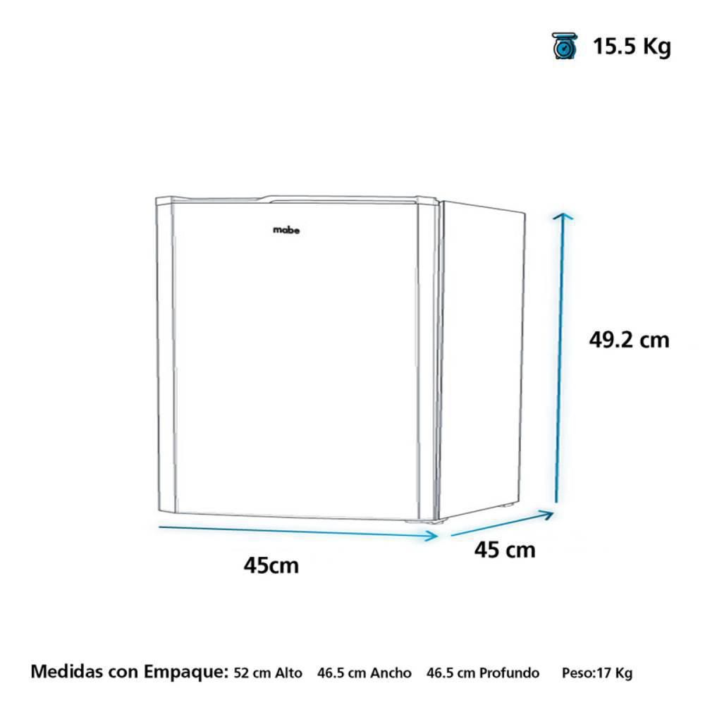 Nevera Minibar MABE   45 Litros  RMF02BRX0 img #6