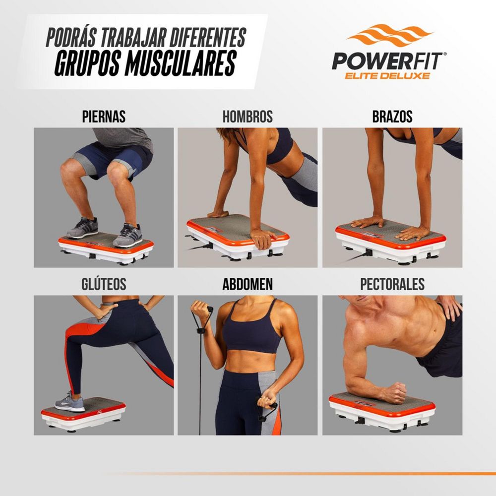 Plataforma Vibratoria Power Fit Elite Deluxe TV NOVEDADES 42ZXX0695 img #6